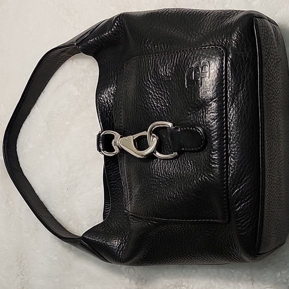 Dooney&Bourke YK2 Pebble Grain Small Logo Lock  Leather Hobo/ Shoulde Bag - Picture 16 of 16